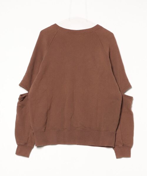 「INSCRIRE」 スウェットカットソー FREE ブラウン レディース_画像2
