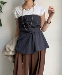 ブラウス シャツ アシメタックビスチェ レディース｜ZOZOTOWN Yahoo!店