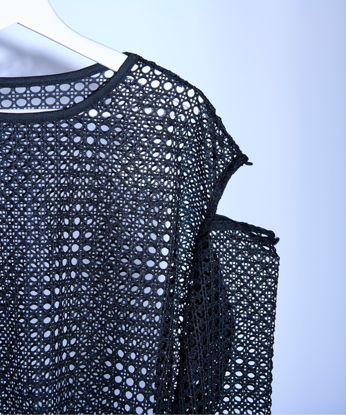 「Ellno Loset」 長袖Tシャツ MEDIUM ブラック メンズ