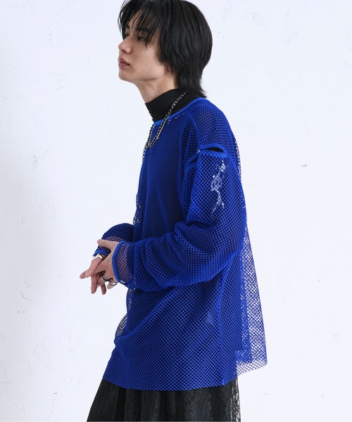 「Ellno Loset」 長袖Tシャツ MEDIUM ブラック メンズ