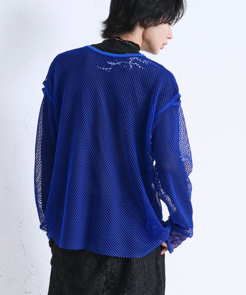 「Ellno Loset」 長袖Tシャツ MEDIUM ブラック メンズ