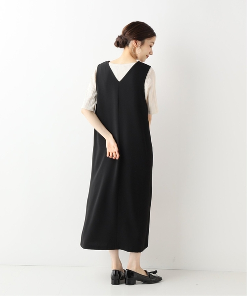 「JOURNAL STANDARD relume」 ノースリーブワンピース FREE キャメル レディース_画像7