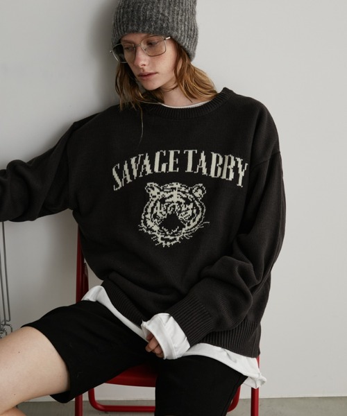 Auntie Rosa Holiday（アンティローザホリデー） ニット セーター トラ