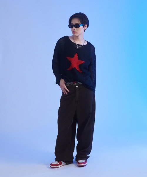 「sedacle」 デニムパンツ MEDIUM インディゴブルー メンズ
