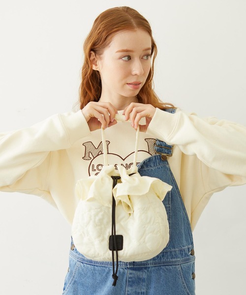 MILKFED.（ミルクフェド） ショルダーバッグ バッグ HEART QUILTED 