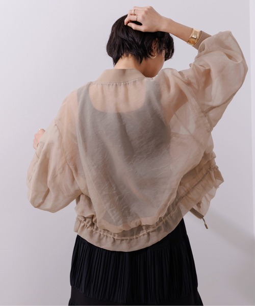 「Eimee Law」 ブルゾン 38 アイボリー レディース_画像7