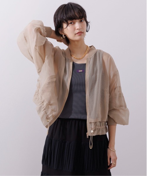 「Eimee Law」 ブルゾン 38 アイボリー レディース_画像9