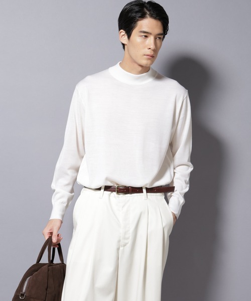 NANO universe（ナノ・ユニバース） セーター ニット 「毛玉レスニット