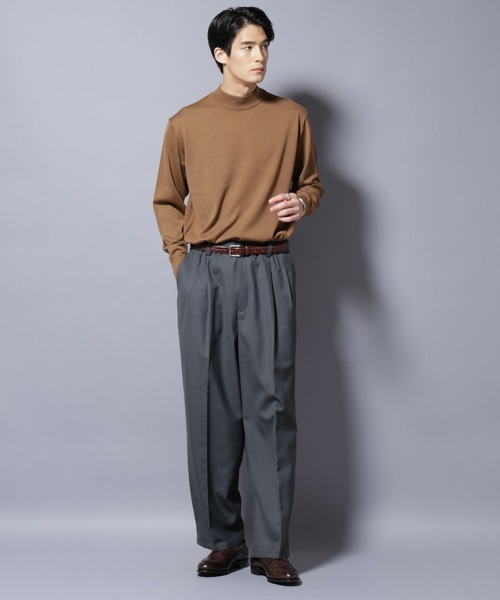 NANO universe（ナノ・ユニバース） セーター ニット 「毛玉レスニット