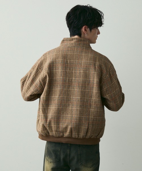 Shoowtime（ショウタイム） ブルゾン アウター Glen Check Stand