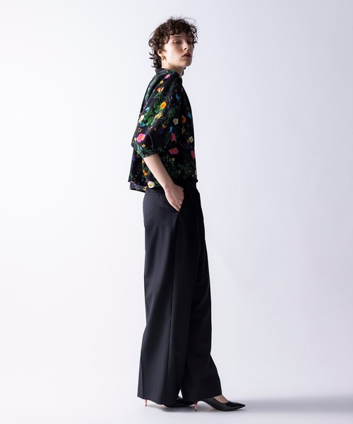 「NOISE MAKER」 半袖ブラウス FREE ブラック レディース_画像5