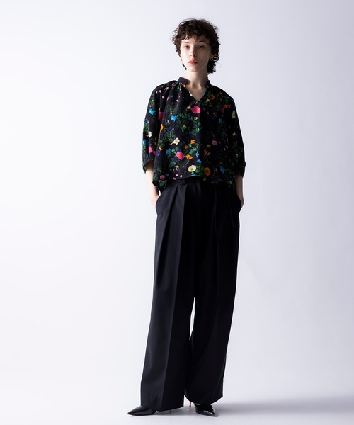 「NOISE MAKER」 半袖ブラウス FREE ブラック レディース_画像6