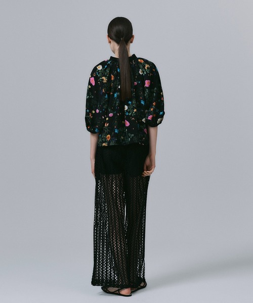 「NOISE MAKER」 半袖ブラウス FREE ブラック レディース_画像8