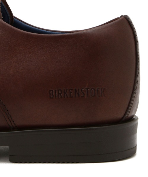 「BIRKENSTOCK」 レザーシューズ 40 ブラウン メンズ_画像8