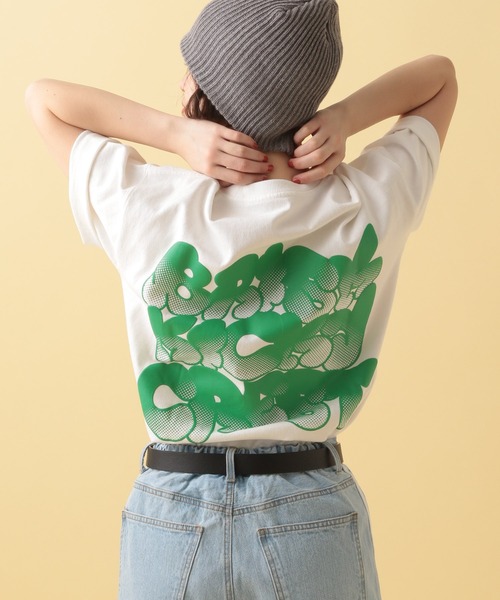 「PBLIM」 半袖Tシャツ MEDIUM オフホワイト レディース_画像5