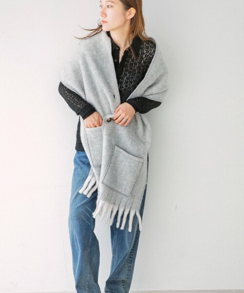 quaranciel ストール マフラー quaranciel: マルチ ウェイ ポケット