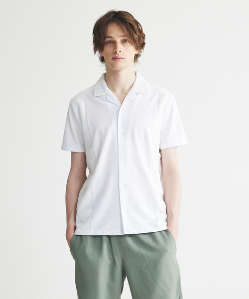 「5351 POUR LES HOMMES」 半袖シャツ 48 ブラック メンズ_画像2