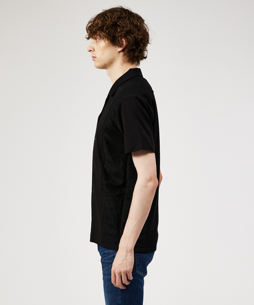 「5351 POUR LES HOMMES」 半袖シャツ 48 ブラック メンズ_画像5