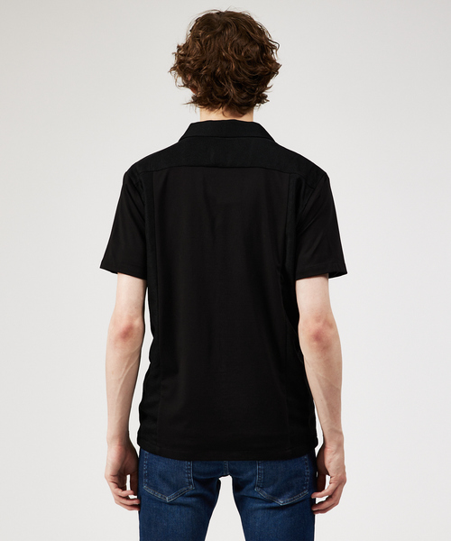 「5351 POUR LES HOMMES」 半袖シャツ 48 ブラック メンズ_画像6