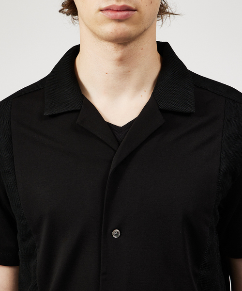 「5351 POUR LES HOMMES」 半袖シャツ 48 ブラック メンズ_画像7