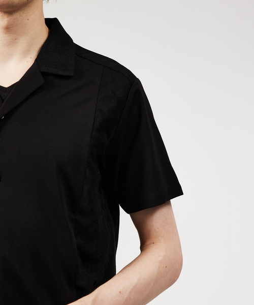 「5351 POUR LES HOMMES」 半袖シャツ 48 ブラック メンズ_画像8