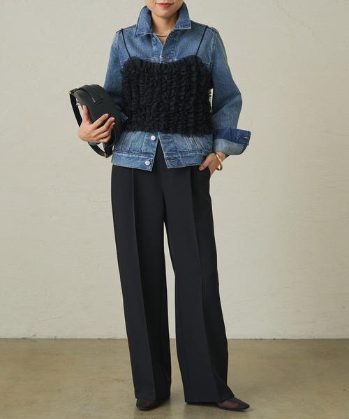 Loungedress（ラウンジドレス） デニムジャケット FREE ブルー