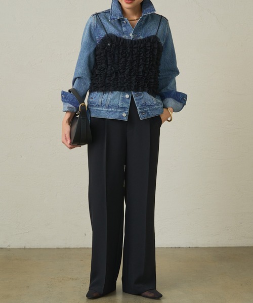 Loungedress（ラウンジドレス） デニムジャケット FREE ブルー