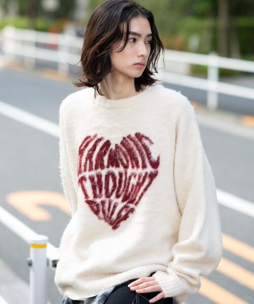 WEGO（ウィゴー） セーター ニット WEGO/ファジーグラフィックプル