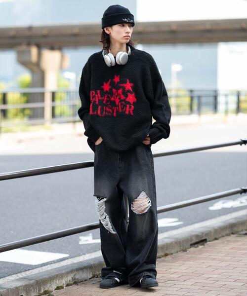 WEGO（ウィゴー） セーター ニット WEGO/ファジーグラフィックプル