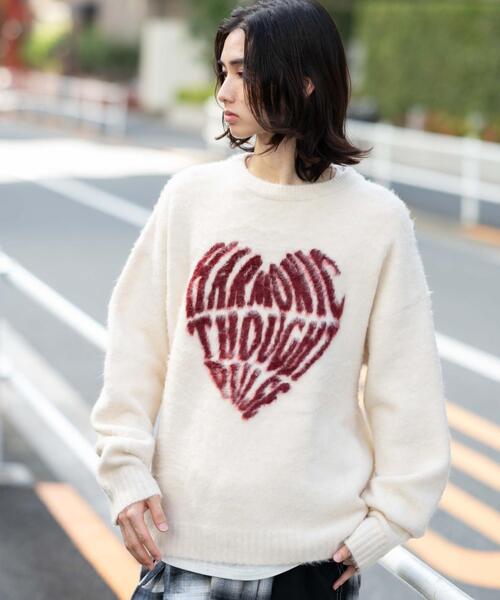 WEGO（ウィゴー） セーター ニット WEGO/ファジーグラフィックプル