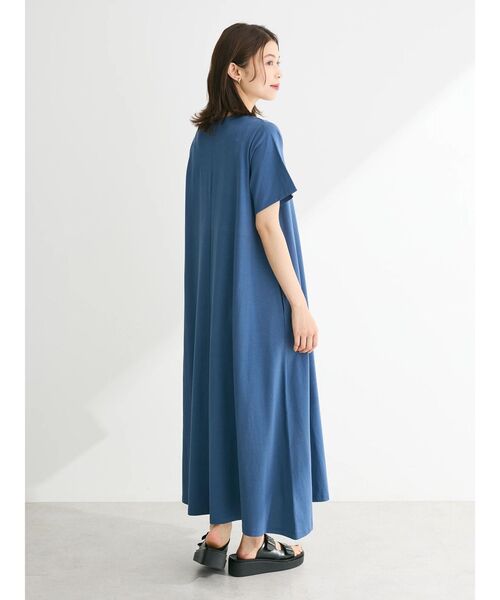 「Sugar spoon」 半袖ワンピース FREE チャコールグレー レディース_画像5