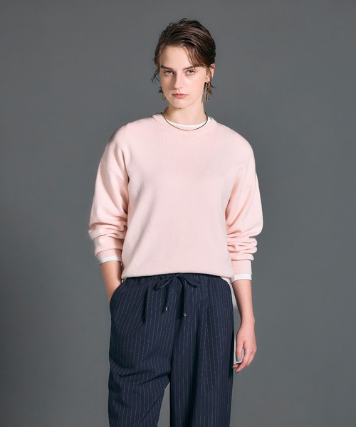 NORC by the line ノーク カシミヤ  ニット セーター N.O.R.C CASHMERE 100% KNIT | CROSS PLUS