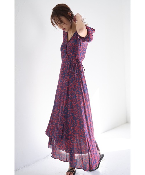 「FRAY I.D」 半袖ワンピース 0 ブラウン レディース_画像10