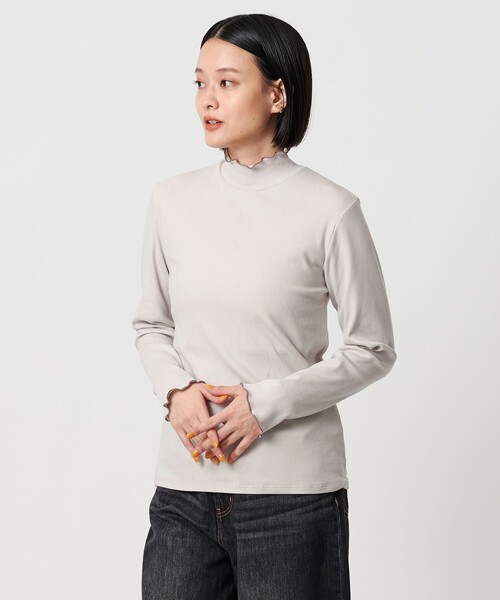 ⭐️アーカイブ⭐️ ラフシモンズ ハイネックカットソー ホワイト 46 A DAY IN THE LIFE tシャツ リブメロー ハイネックカットソー
