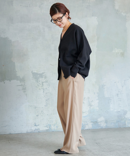 ダブルジャガードカーディガン　スピックアンドスパン Spick＆Span（スピック アンド スパン） カーディガン 「追加2」ダブル