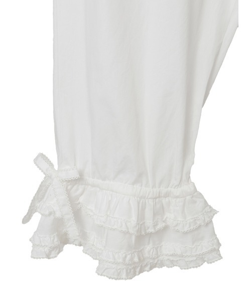 PINK HOUSE（ピンクハウス） パンツ フリル使いドロワーズ レディース