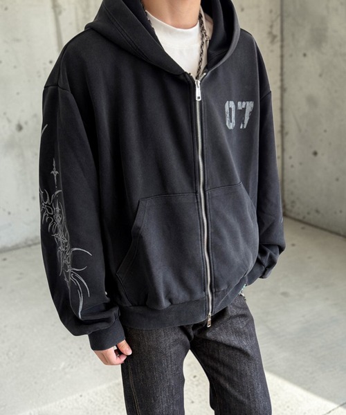 mushwear（マッシュウェア） パーカー 07グラフィックジップパーカー