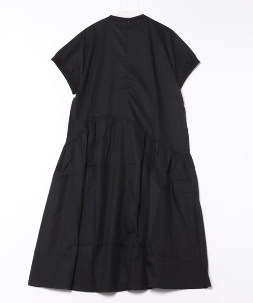 「MAISON DE THERESE」 半袖ワンピース FREE ブラック レディース_画像2