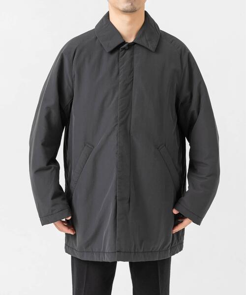 定価17万＊未使用級✨コルネリアーニ ステンカラーコート 中綿 50 XL 黒 URBAN RESEARCH ROSSO MEN ステンカラーコート コート 「XLサイズあり