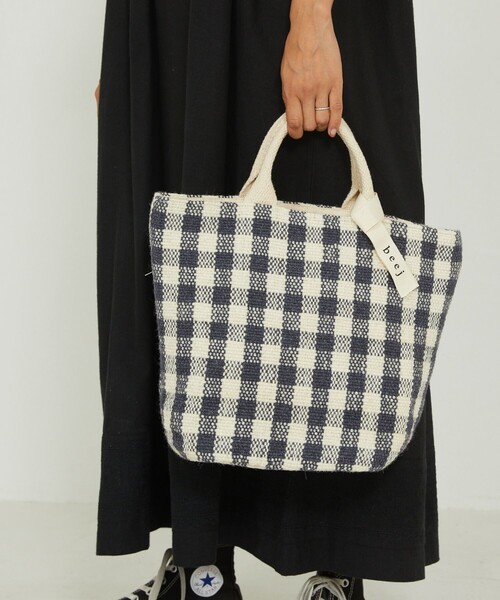 「Freada」 「beej」ハンドバッグ ONE SIZE グリーン レディース_画像4