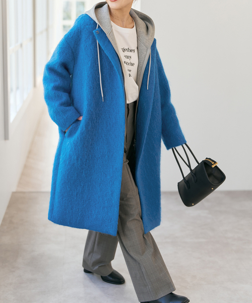 Spick＆Span（スピック アンド スパン） コート アウター シャギー