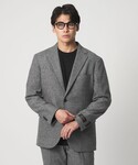 ジャケット テーラードジャケット ホームスパン...の詳細画像1