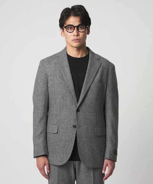 A DAY IN THE LIFE ジャケット テーラードジャケット ホームスパン