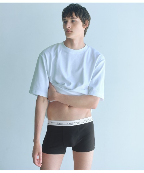 PEACH JOHN（ピーチジョン） ボクサーパンツ コットンMIXロゴメンズ
