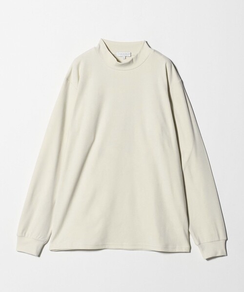A DAY IN THE LIFE tシャツ ピーチスムース モックネック カットソー