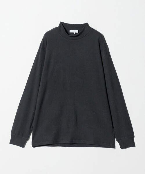 A DAY IN THE LIFE tシャツ ピーチスムース モックネック カットソー