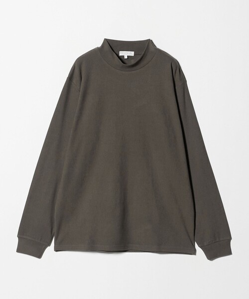 A DAY IN THE LIFE tシャツ ピーチスムース モックネック カットソー