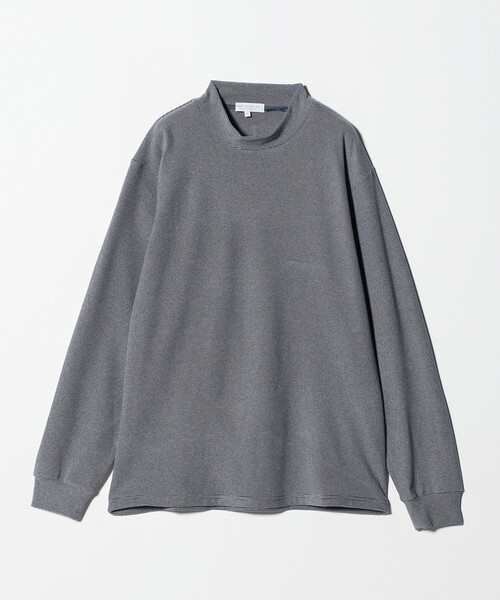 A DAY IN THE LIFE tシャツ ピーチスムース モックネック カットソー