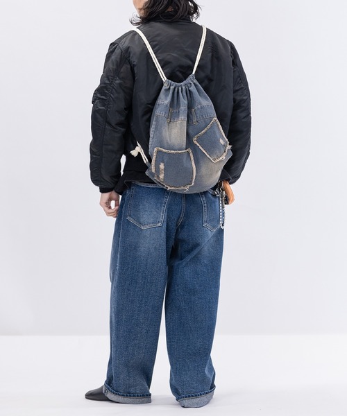 デニムモノグラム ノベルティーリュック JOHN'S CLOSET（ジョンズクローゼット） デイバック リュック 「13