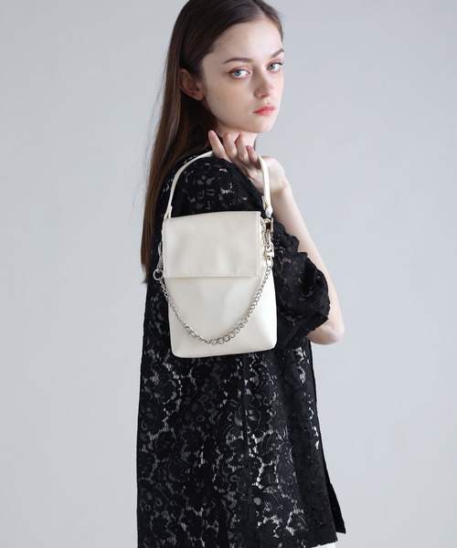 「SOCCE」 ショルダーバッグ F ホワイト メンズ_画像2